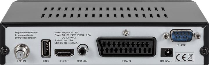 Actual product image Megasat HD 390 (DVB-S, DVB-S2)