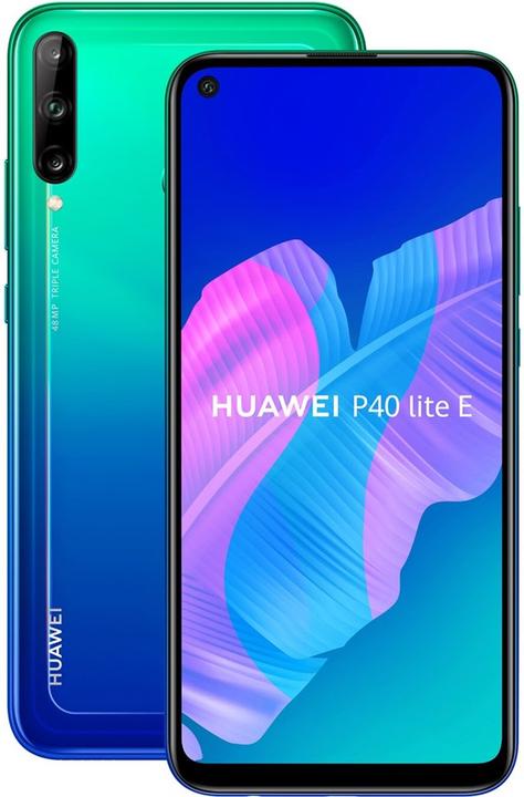 Produktbild Huawei P40 Lite E (64 GB, Aurora Blue, 6.39", Hybrid Dual SIM, 48 Mpx, 4G)