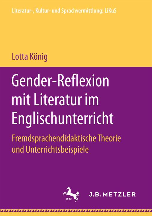 Produktbild Gender-Reflexion mit Literatur im Englischunterricht (Lotta König, 2017)
