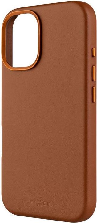 Produktbild Fixed Fixiertes MagLeather | Rückseite | Apfel | iPhone 16 | Leder | Braun (Apple iPhone 16)