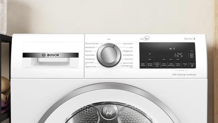 Produktbild Bosch Hausgeräte WQG245D5AT Serie 6 Wärmepumpen-Trockner 9 kg A+++ (9 kg, Rechts)