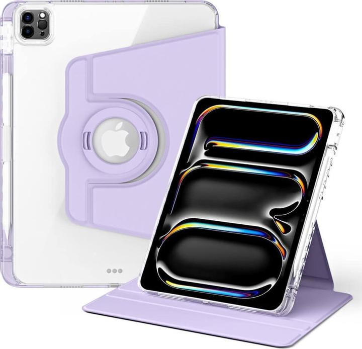 Cover-Discount iPad Air / Pro 11 - 2in1 drehbare Hülle mit Rückseite + Deckel (iPad Air 11 2024 (M2))