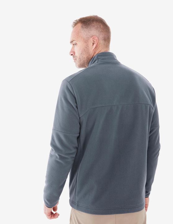 Actual product image Quechua Mh 500 Hiking Fleece Jacket Abyss Grey (M)
