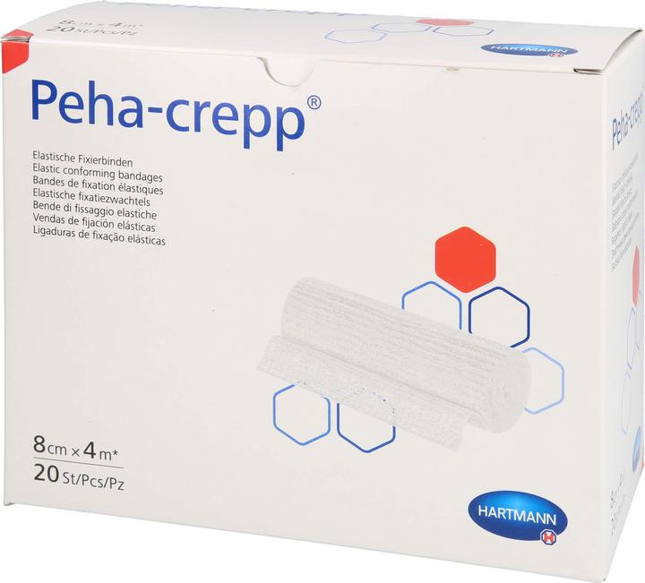 Produktbild IVF Hartmann Kreppbinde 4mx8cm weiss