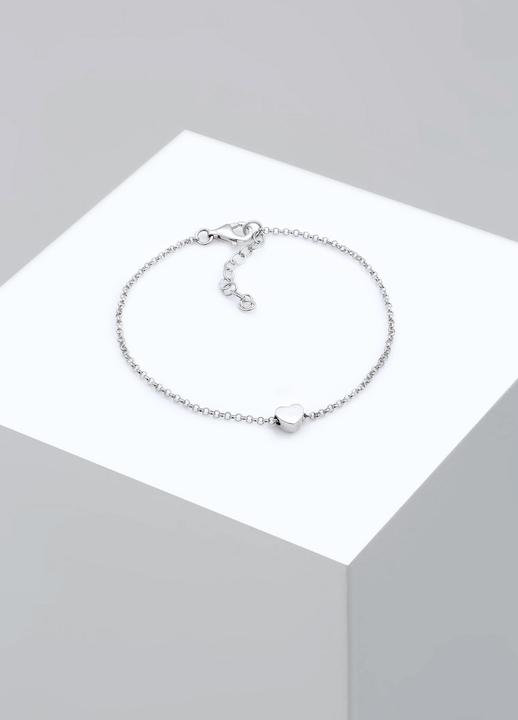 Immagine prodotto Elli mit Herz Anhänger Basic (16 cm, 925 Argento)