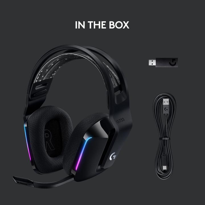 Actual product image Logitech G G733 Lightspeed (Wireless)
