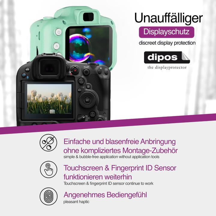 Produktbild Dipos Schutzfolie Klar für Panasonic Lumix DC-S5M2X (Displayschutz)
