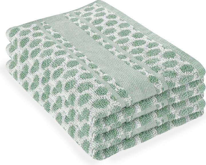 Actual product image Aspero 3 terry cotton tea towels (50 x 70 cm)