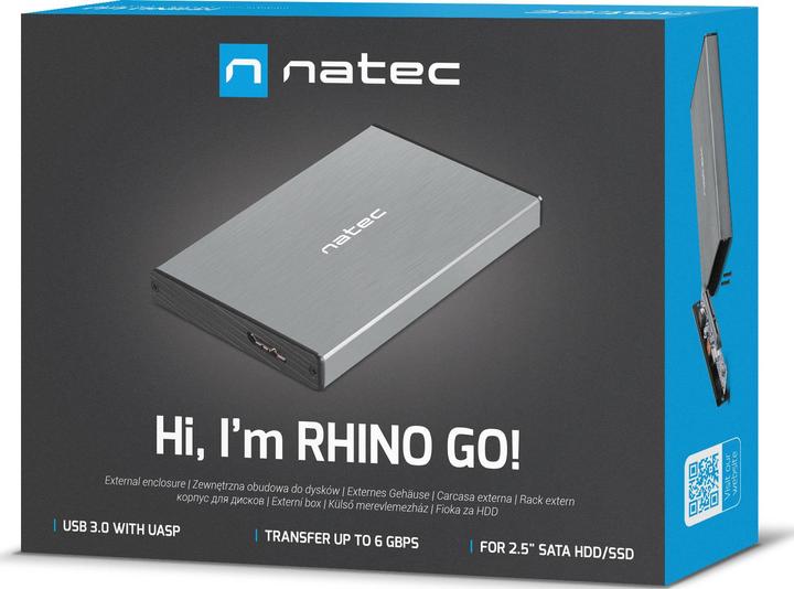 Immagine prodotto Natec Rhino GO HDD / SSD Enclosure 2.5 pollici (2.5")