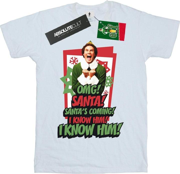Elf OMG Santa TShirt Jungen