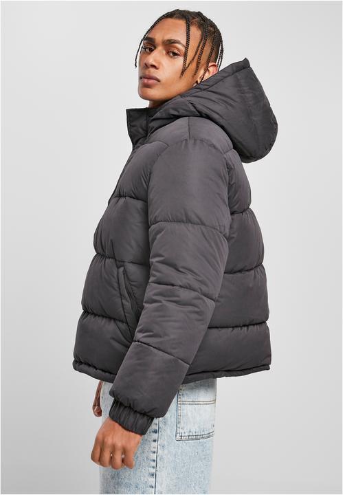 Actual product image Urban Classics Hooded Cropped Pull Over Jacket (M)