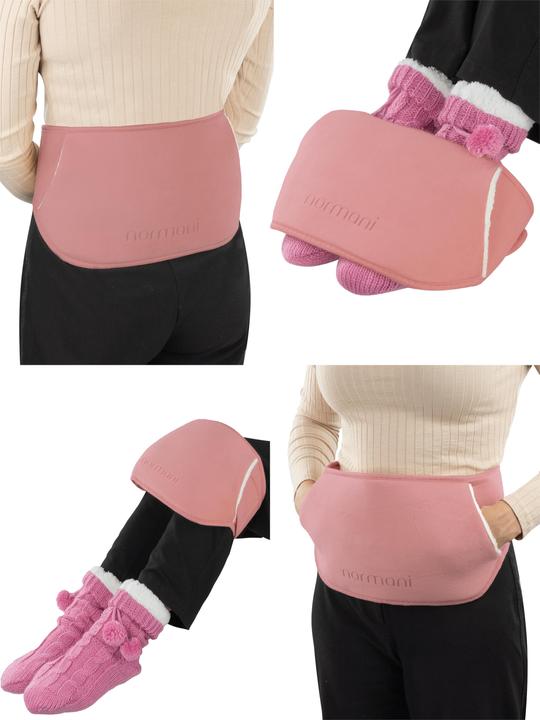 Actual product image Normani Wärmflasche mit Gürtel und Bezug (0.75 l)