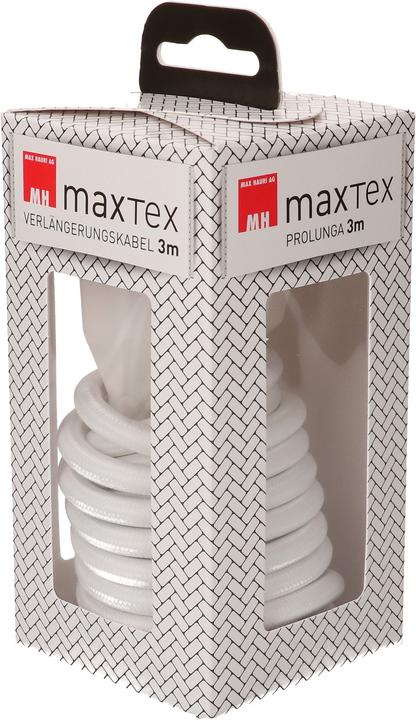 Actual product image Max Hauri maxTEX textile extension H05VV-F3G1.0 (3 m, Type 13)
