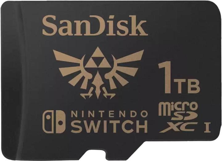 Actual product image SanDisk Nintendo Switch Card (1000 GB, microSDXC, U3, UHS-I)