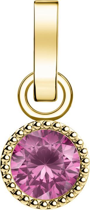 Rosefield Birthstone Pendants Anhänger (14K Goldplatiertes Edelstahl 316L)
