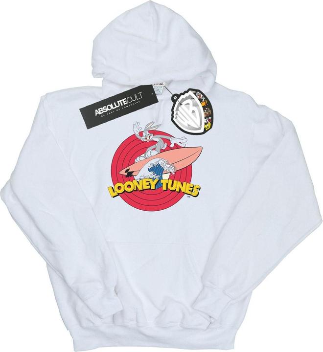 Immagine prodotto Looney Tunes Bugs Bunny Surfing Felpa con Cappuccio Uomo (4XL)