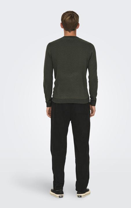 Produktbild Only & Sons Rundhalsausschnitt Pullover Strickpullover (XXL)
