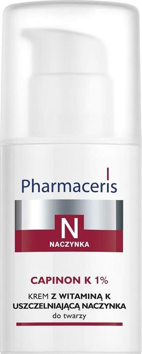 Produktbild Pharmaceris n Capinon K1% Creme mit Vitamin K -Dichtungskappen 30 ml (30 ml, 24h Creme)