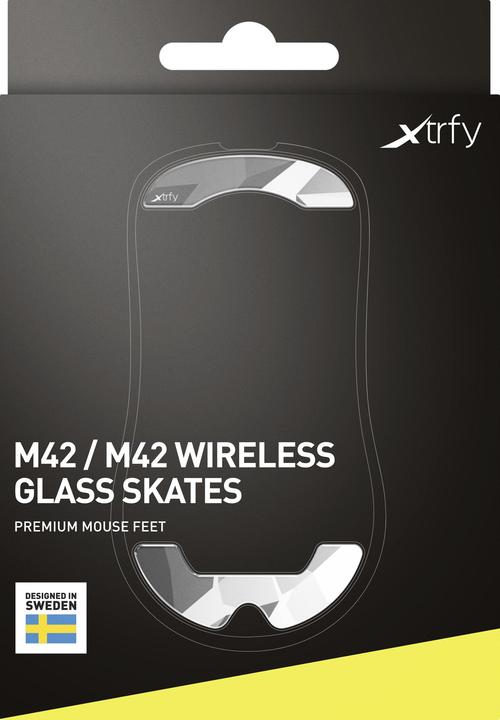 Produktbild CHERRY Xtrfy ZUB Glass skates M42 Litus White