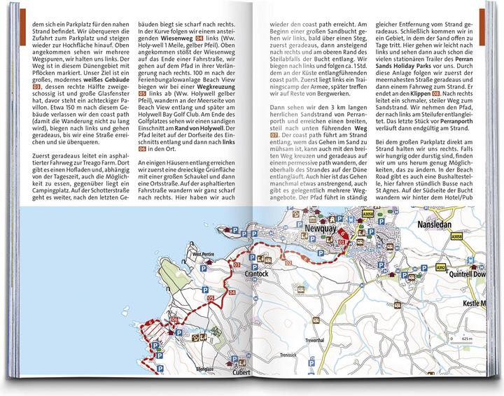 Produktbild Wanderführer Cornwall und Devon, 60 Touren mit Extra-Tourenkarte (Deutsch, Gaby und Martin Hafen, Dr. Claus-Günther (Dr.) Frank, 2025)