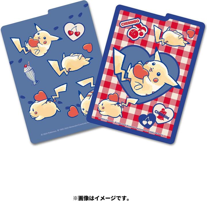 Actual product image Pokémon Centre Trainers Pikachu And Heart Deck Box