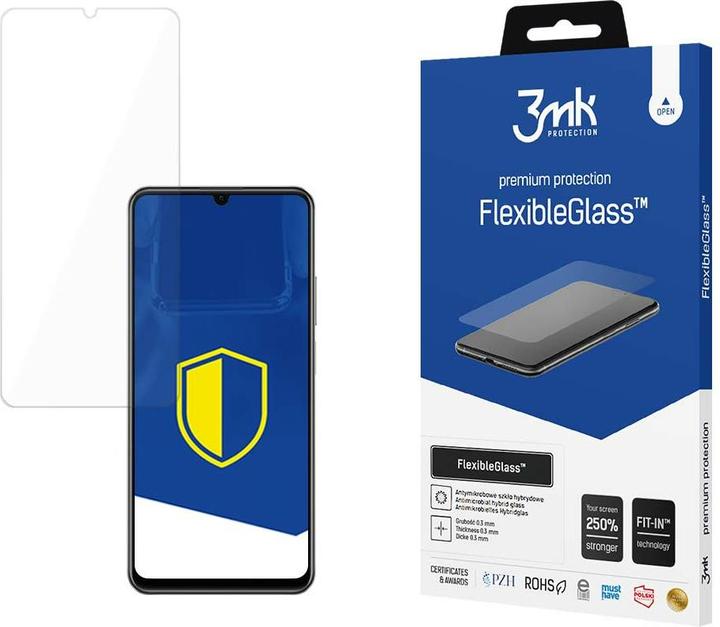 Actual product image 3MK FlexibleGlass Realme Note 50 Szkło Hybrydowe (1 Piece, Realme Note 50)