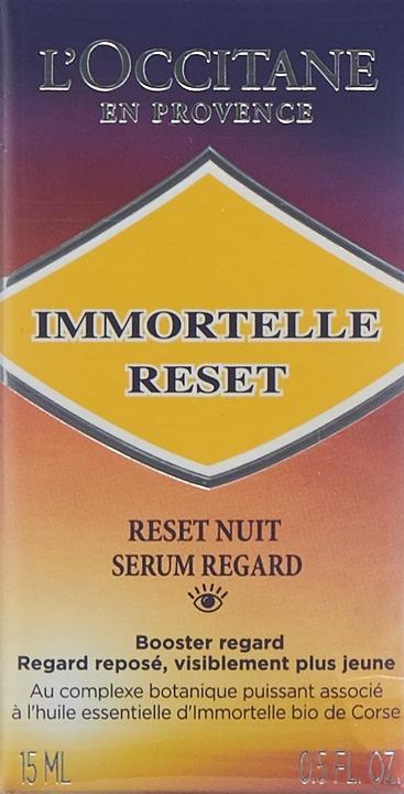 Image du produit L'Occitane Immortelle Reset Serum Yeux (Sérum, 15 ml, Nuit)