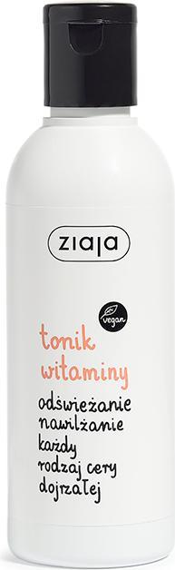 Actual product image Ziaja Vitamin Facial Tonic Any Type Of Mature Complexion 200Ml (Tonic water, 200 ml)