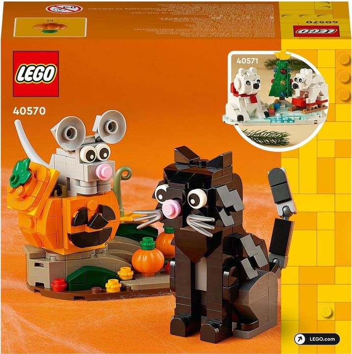Immagine prodotto LEGO Gatto e topo ad Halloween (40570, LEGO Icons)