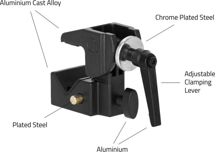 Produktbild Adam Hall SUPER CLAMP MK2 SET 1 Universal Haken
