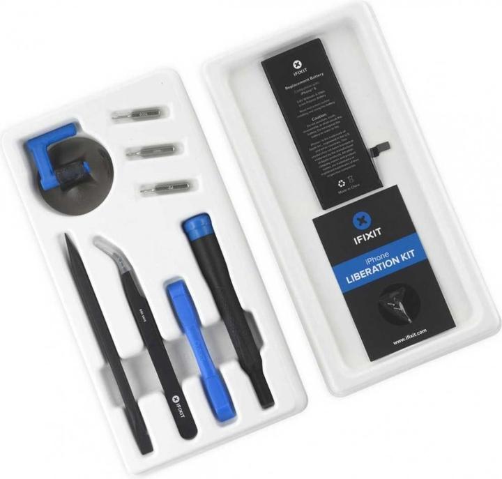 Produktbild iFixit EU124002-5 Handy-Ersatzteil Batterie/Akku Schwarz
