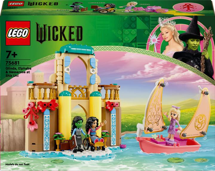 Actual product image LEGO Glinda, Elphaba und Nessarose an der Universität Shiz (75681, LEGO Wicked)