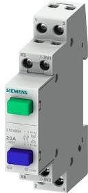 Actual product image Siemens SIEM 5TE4806 Push button gn without latching function 1S 1Ã