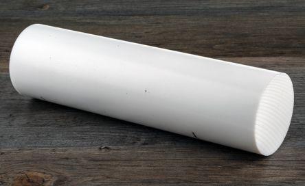 Actual product image Rs Pro PTFE plastic rod stock,300mm L 80mm dia