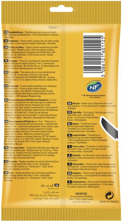 Produktbild Bic Cristal (Transparent, 10 x)