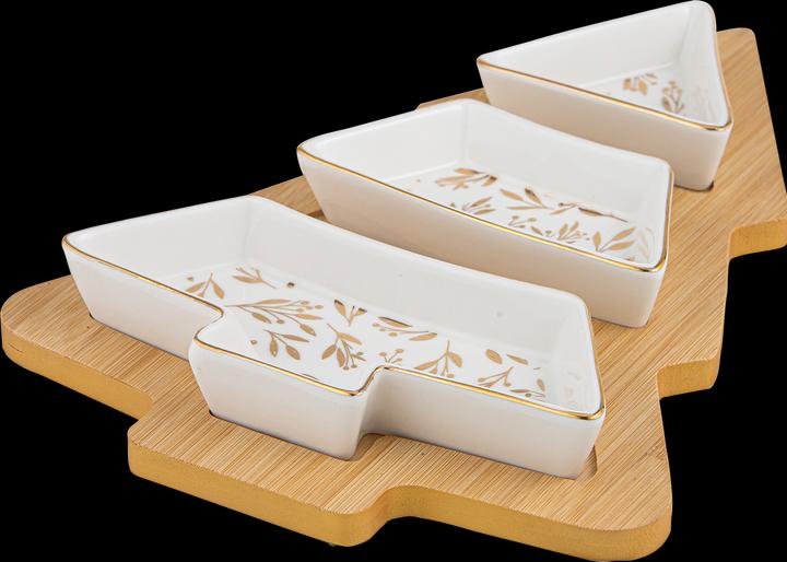 Produktbild Ladelle Schalenset Tannenbaum Comet 4-tlg. 27.5x20x3.8 cm