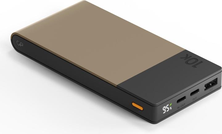 GP Batteries GP Powerbank M2+ USB-C PD 10000 mAh - Beige (10000 mAh)