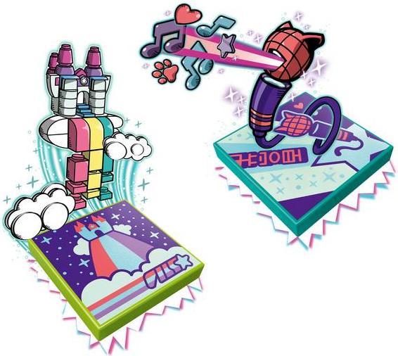 Actual product image LEGO Unicorn DJ BeatBox (43106, LEGO Vidiyo)