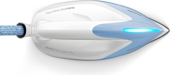 Produktbild Philips GC8942/20 PerfectCare Expert Plus Dampfbügelstation, blau/weiss (2100 W, 480 g/min)