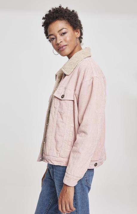 Actual product image Urban Classics Ladies Oversize Sherpa Corduroy Jacket (XL)