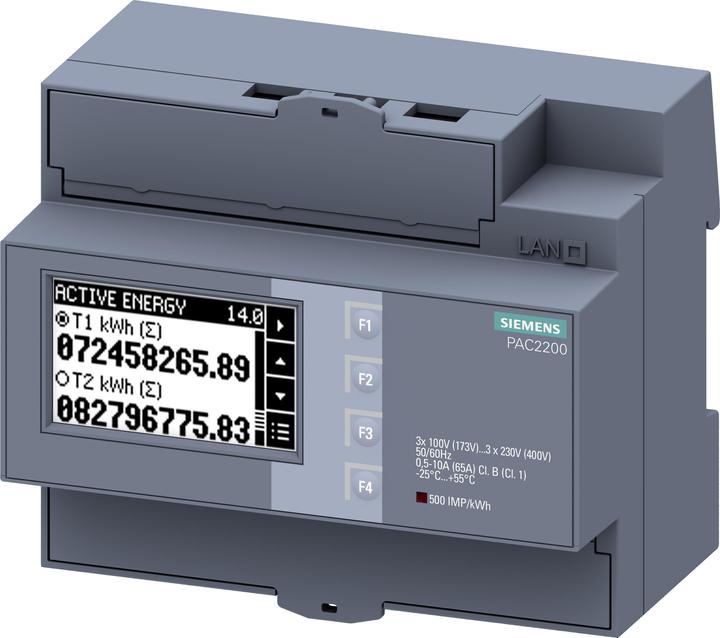 Produktbild Siemens Digital Power Meter, 65A, M-bus 230Vac