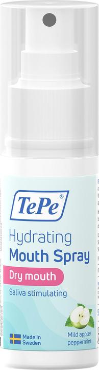 Image du produit TePe Spray buccal hydratant (Pomme douce/Menthe douce) (50 ml, Vaporisateur buccal)