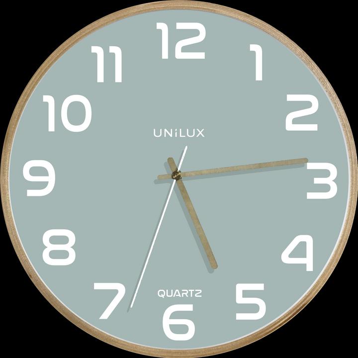 Immagine prodotto Unilux Orologio da parete Baltic Ø 30,5 cm, Verde (30.50 cm)