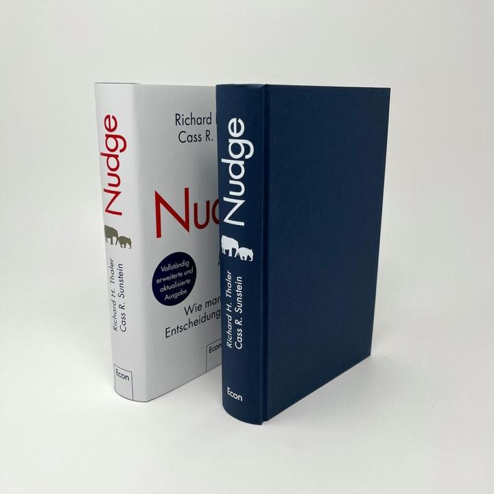 Actual product image Nudge (German, Richard H. Thaler, Cass R. Sunstein., Stephan Gebauer, 2022)
