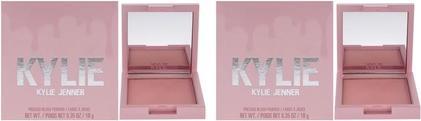 Kylie Jenner Kylie Cosmetics Pressed Blush Powder 334 Pink Power für Frauen 0.35 Oz (334 Pink Power)