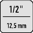 Actual product image HAZET Torque wrench 5121-2CLT ∙ Nm min-max: 20 - 120 Nm ∙ Tolerance: 4% ∙ Square, solid 12.5 mm (1/… (1/2", 20 Nm, 120 Nm)