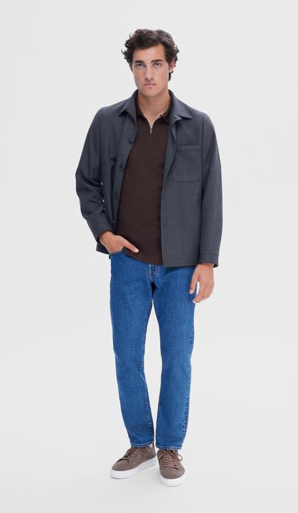 Actual product image Selected Homme Zipper Polo shirt (XL)