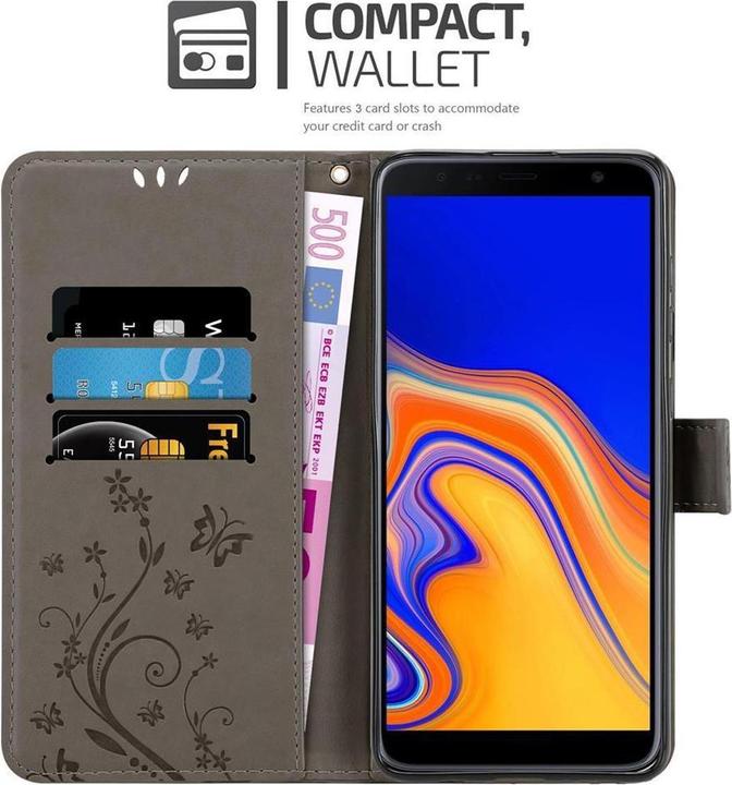 Image du produit Cadorabo Couverture du livre de fleurs (Samsung Galaxy J4+)