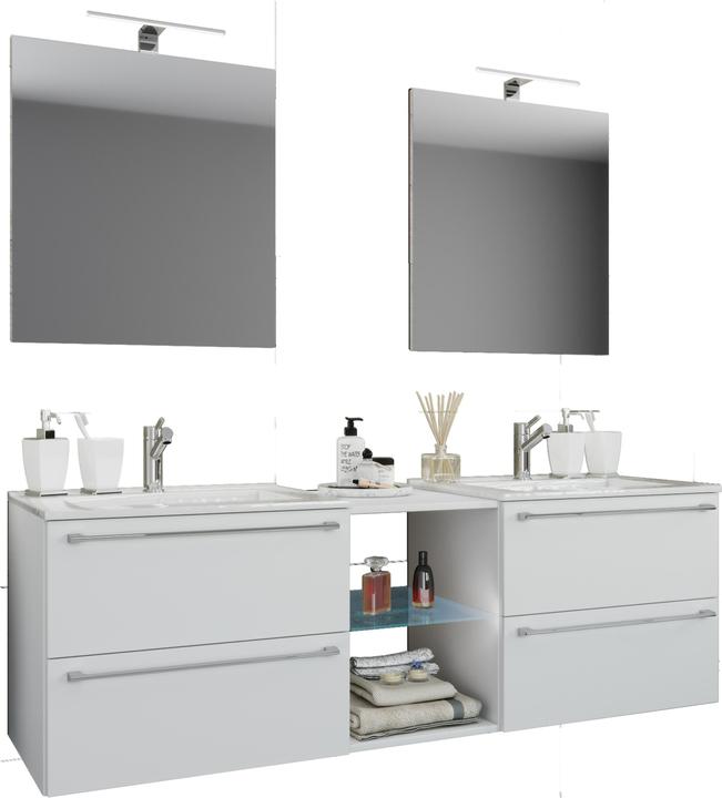 Image du produit VCM 3.pcs. double lavabo Badinos XXL