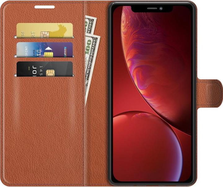 Actual product image Cover-Discount iPhone 13 mini - leather case cover brown (Apple iPhone 13 mini)